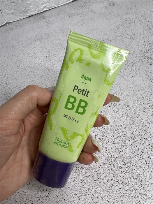 BB-крем для лица Holika Holika Petit BB-Cream Aqua SPF25 PA++ 3b35b100-09c2-4caf-a392-fb3a3a0dfdd6 - фото 15559