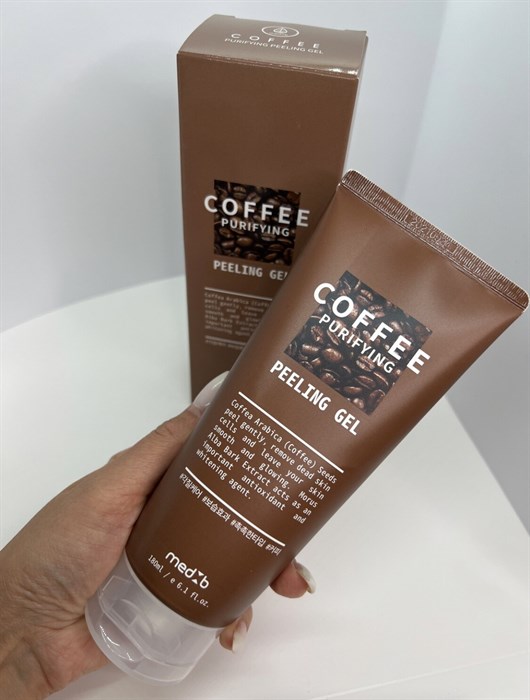 Med:B Coffee Purifying Peeling Gel Пилинг гель с экстрактом кофе bd2c99b8-9c5b-4b56-9123-0ed13d14db07 - фото 16026