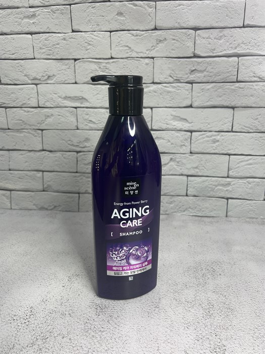 Антивозрастной шампунь для силы и здоровья волос Mise En Scene Aging Care Shampoo fdae4184-d5b2-4c42-bd5d-99252cd9046a - фото 16333