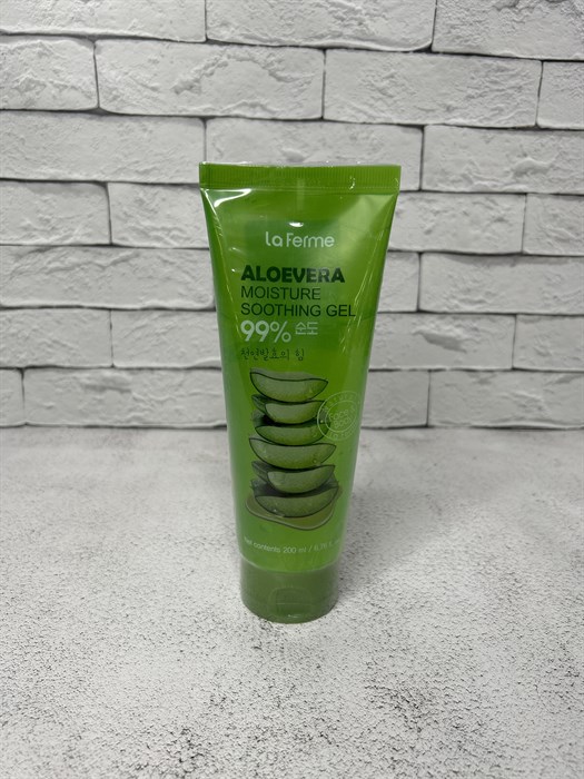 Гель Увлажняющий Успокаивающий С Экстрактом Алоэ La Ferme Aloevera Moisture Soothing Gel 16b33142-438f-4fb1-af0a-bc5edf1188dc - фото 16675