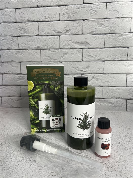 Детокс пенка green Chosungah By vibes Wonder Bath Super Vegitoks Cleanser 52fa719a-c24c-43d6-a1b1-6b1bd08371ab - фото 16808