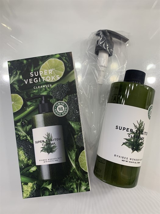 Детокс пенка для очищения лица  Chosungah By Super Vegitoks Cleanser ByVibes Wonder Bath GREEN 58c62e20-9eac-4f46-bdbe-3085ee1a8dfa - фото 16813