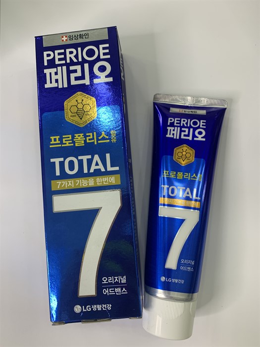 Зубная паста lg perioe total 7 propolis blue toothpaste a26b8693-085a-4c31-959b-455afbbee58b - фото 16891