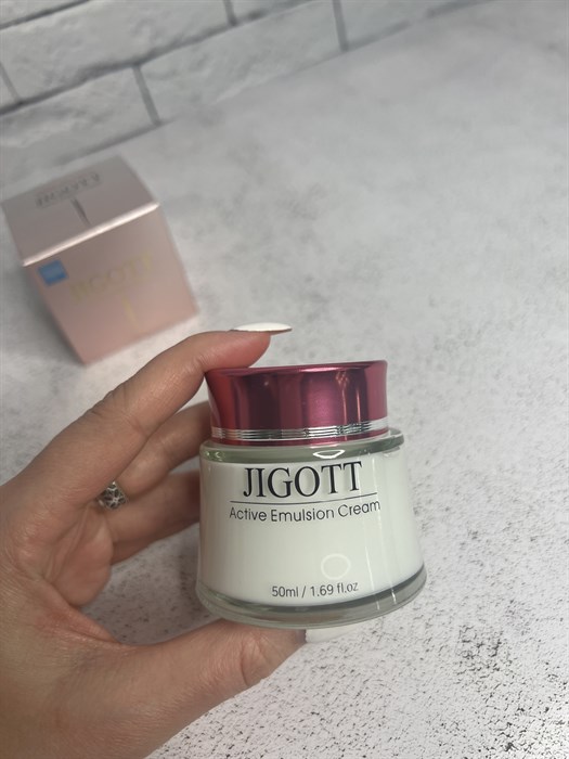 Интенсивно увлажняющий крем-эмульсия JIGOTT Active Emulsion Cream fe85b4fb-2fa2-4ba6-ba25-fde0747a9730 - фото 16940