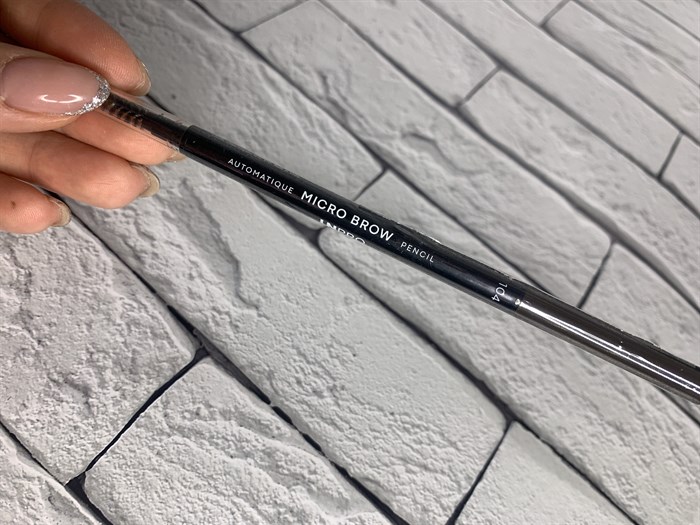 Карандаш для бровей LN micro brow pencil тон 104 темно-коричневый 3cfa06b4-51f4-4985-9544-1fa3b73cbf78 - фото 16972