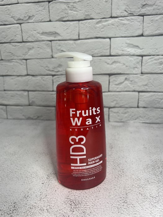 Кератиновый Гель С Суперсильной фиксацией Welcos Fruits Wax Keratin Superhard Hair Gel de30b27d-55d8-4b93-a5a5-89c0ed545433 - фото 17064