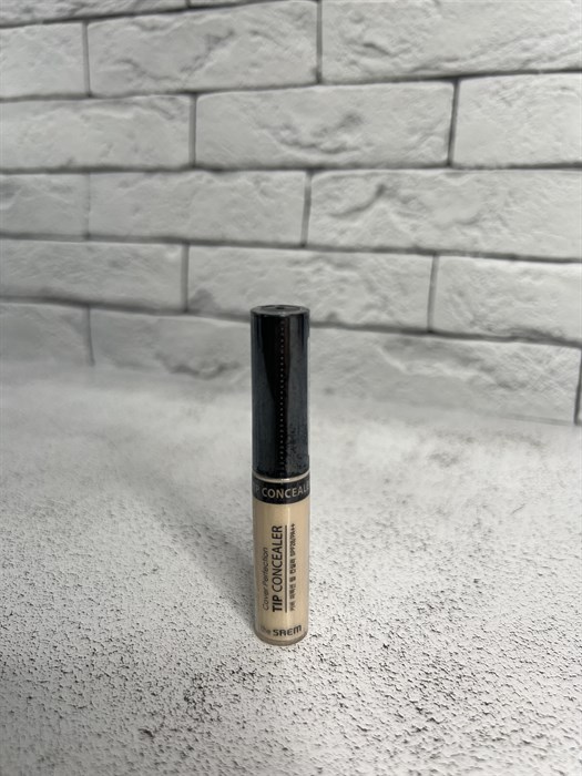 Консилер для маскировки недостатков кожи The Saem Cover Perfection Tip Concealer Тон№01. Clear Beige c2b6e335-270a-4d64-83e1-812120248d88 - фото 17124