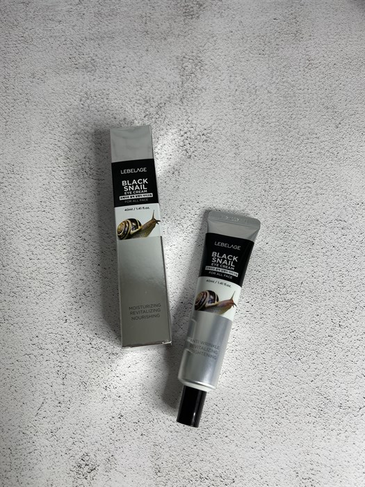 Крем для глаз с экстрактом черной улитки  LEBELAGE Eye Cream Black Snail bbc67150-64e4-46f8-8398-0c31a870445a - фото 17286