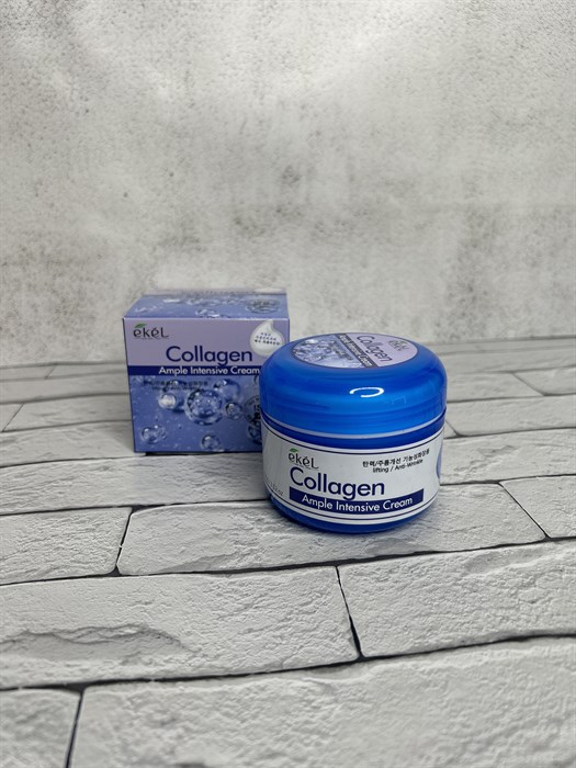 Крем для лица ампульный с коллагеном EKEL Collagen Ample Intensive Cream 179bb82d-dbe6-4bb3-ba79-2dde7a0adff3 - фото 17316