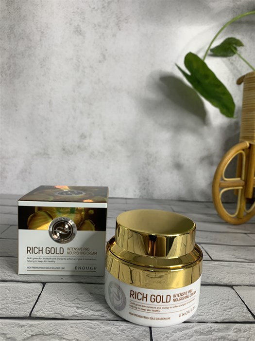 Крем для лица антивозрастной с золотом ENOUGH Rich Gold Intensive Pro Nourishing Cream 0c1c9cb6-21a4-4472-9269-873cdba53024 - фото 17319