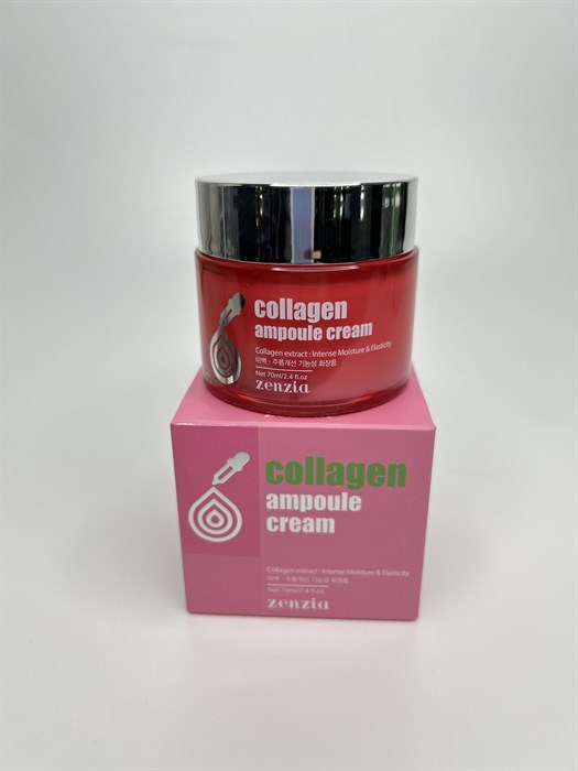 Крем для лица с коллагеном Zenzia Collagen Ampoule Cream 00149 - фото 17436