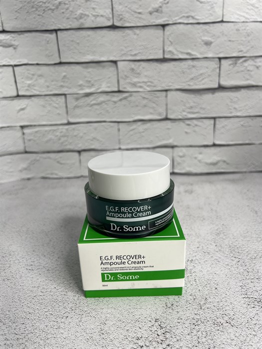 Крем для лица с эпидермальным фактором роста Dr.Some EGF Recover+ Ampoule Cream 03bf7675-2adb-422c-89bd-c7e7809ee603 - фото 17506