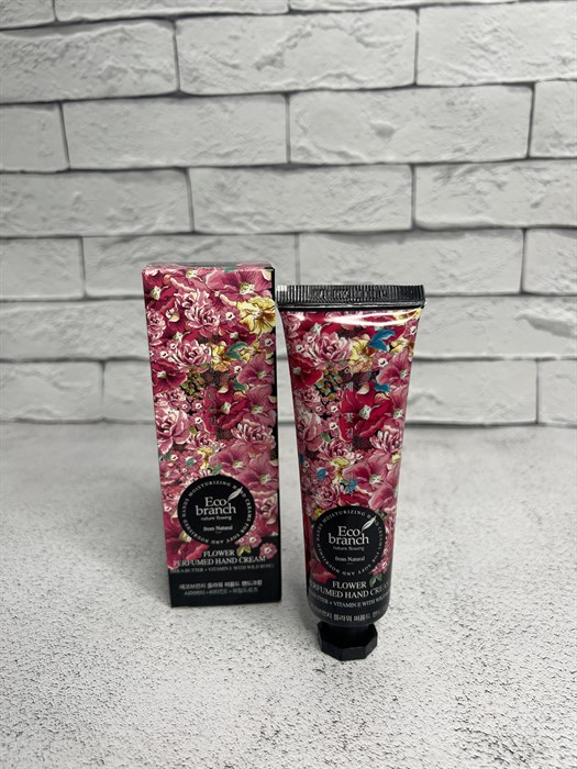 Крем для рук с маслом ши и розой Eco Branch Hand Cream Shea Butter + Vitamin E with Wild Rose 98c73cf4-3f81-417a-876d-c5a904a742de - фото 17623