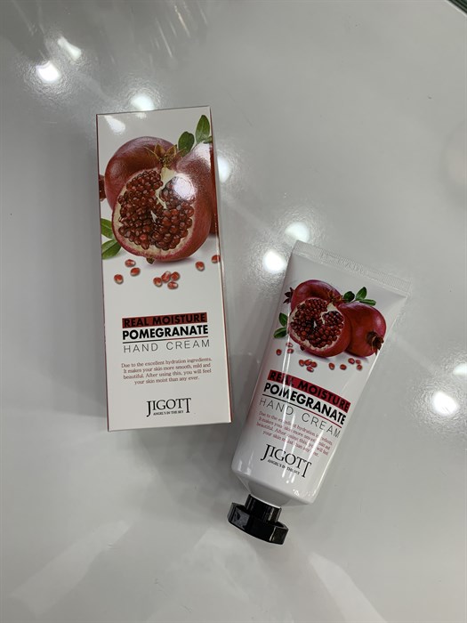 Крем для рук с экстрактом Граната Jigott Real Moisture Pomegranate Hand Cream 4ef925ee-f921-4b64-ad6d-c8d93f4dd5f6 - фото 17688