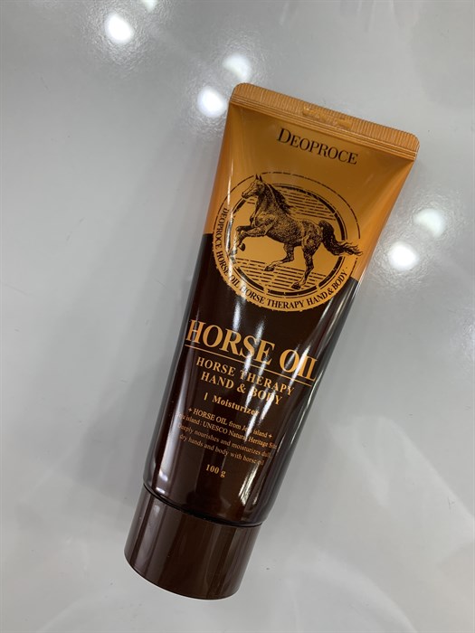 Крем для тела и рук питательный с лошадиным жиром Deoproce Hand & Body Horse Oil, 100 г 018bffa5-799e-4074-8bd5-852d656e6283 - фото 17737