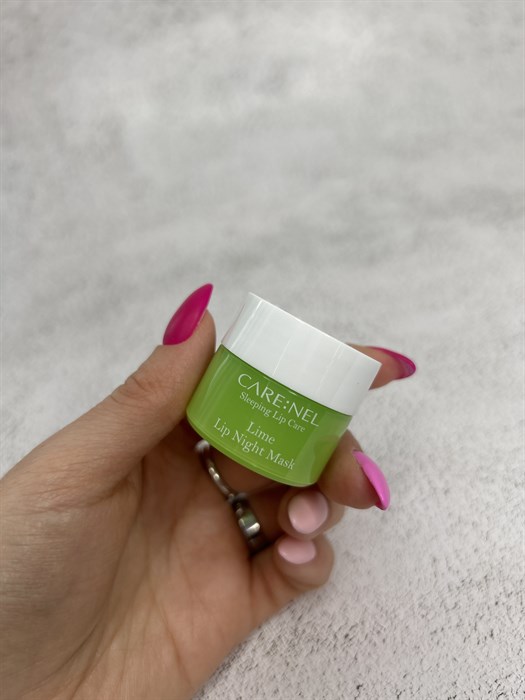 Маска для губ ночная с ароматом лайма CARE:NEL Lime Lip Night Mask 5г 00256 - фото 17956