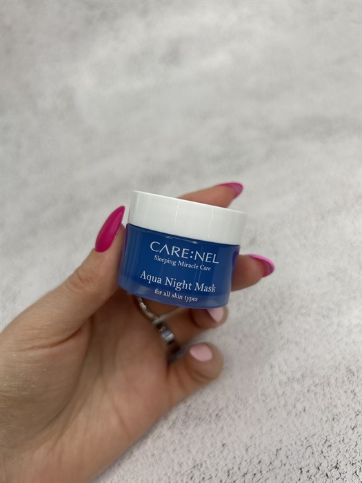 Маска для лица ночная увлажняющая Care:NEL Aqua Night Mask 15гр 00254 - фото 17981