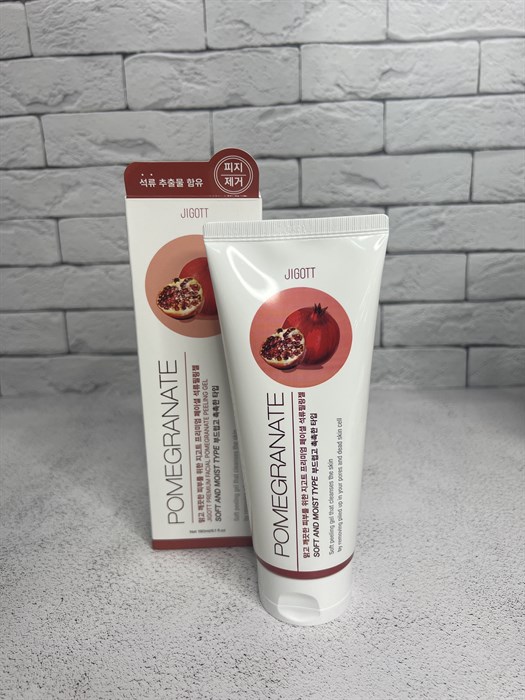 Мягкая пилинг-скатка с экстрактом граната Jigott Premium Facial Peeling Gel Pomegranate 5ced77cb-c8d0-4c19-9ba3-67e1cf072402 - фото 18228