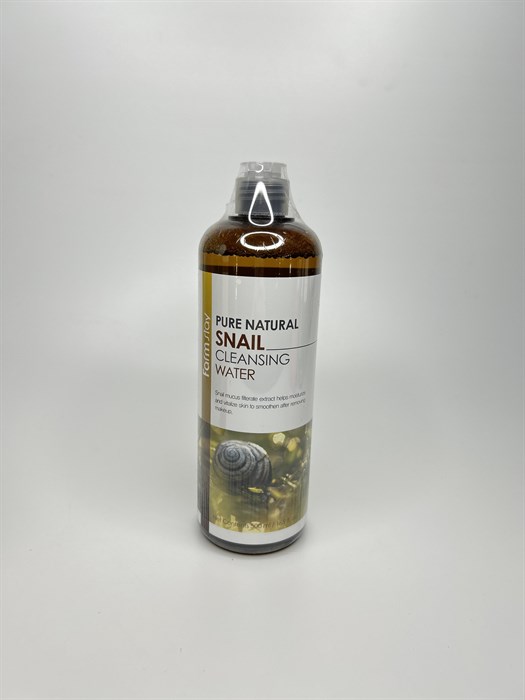 Очищающая вода для лица с муцином улитки Pure Natural Cleansing Water Snail 00156 - фото 18523