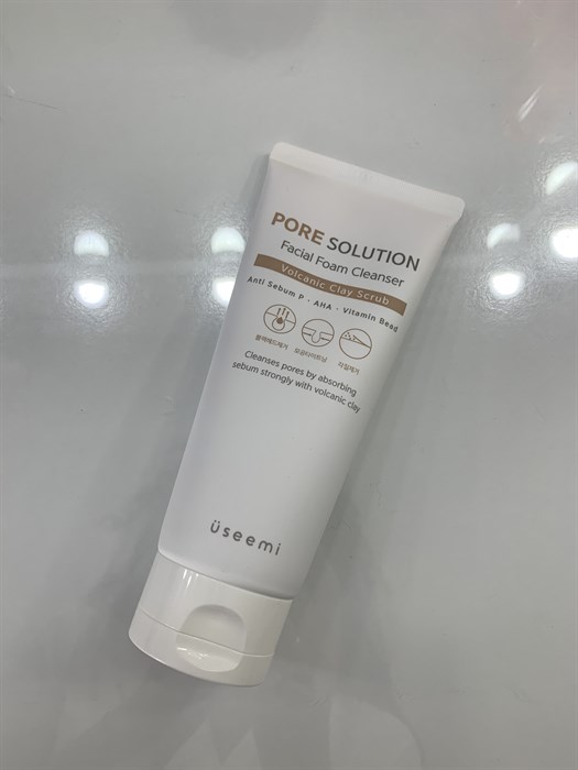 Пенка для умывания Ussemi Pore Solution Facial Foam 62c807c3-c31d-4af3-aeff-becdd4b25613 - фото 18760