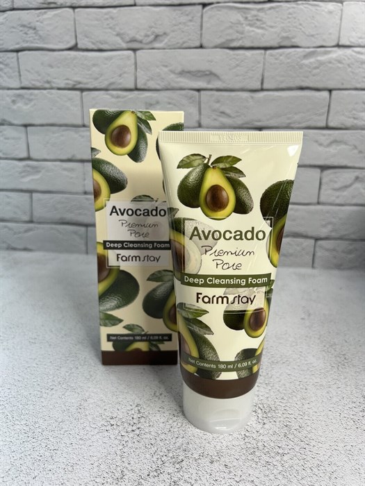 Пенка для умывания с авокадо FarmStay avocado deep cleansing foam 4be2f4ff-d973-488d-a1d9-57fb4623efb5 - фото 18775