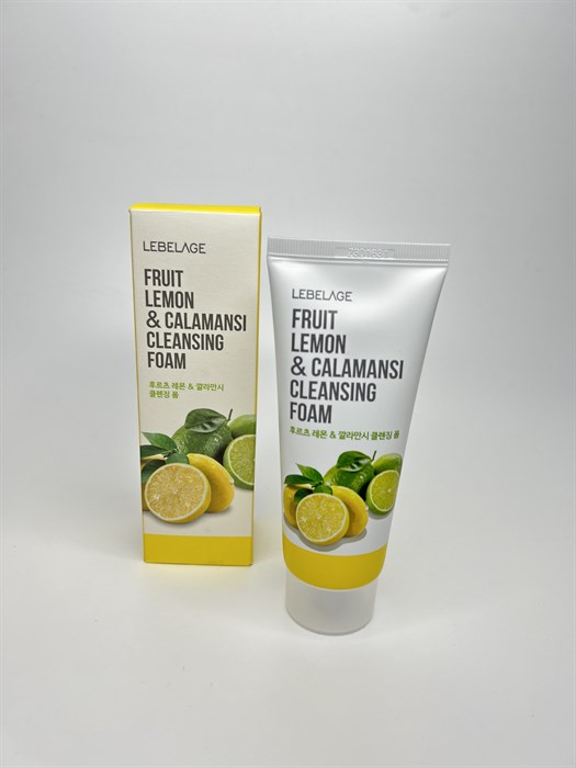 Пенка для умывания с экстрактом лимона и каламанси Lebelage Fruit Lemon&Calamansi Cleansing Foam 00158 - фото 18898