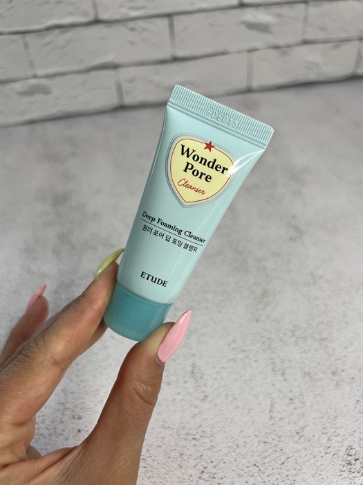 Пенка мини Wonder Pore Cleanser Etude 20g b297efcb-4467-48d0-a259-4e866c917fd3 - фото 18924