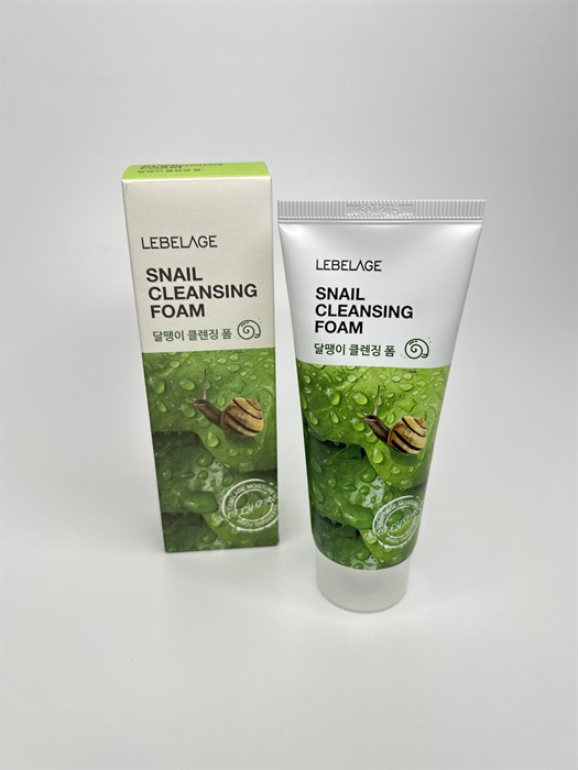 Пенка очищающая с муцином улитки Lebelage Snail Cleansing Foam 00145 - фото 18926