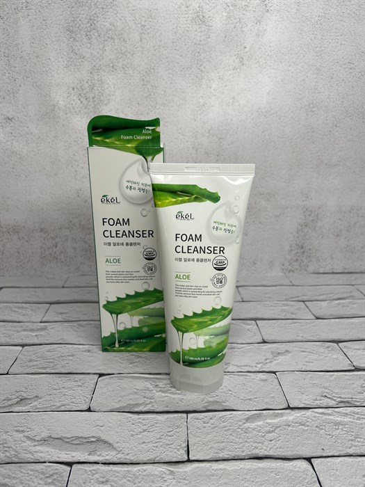 Пенка с Алоэ Ekel Foam Cleanser Aloe 64a18ce8-10ca-44fa-b98a-d5f793208cb3 - фото 18930