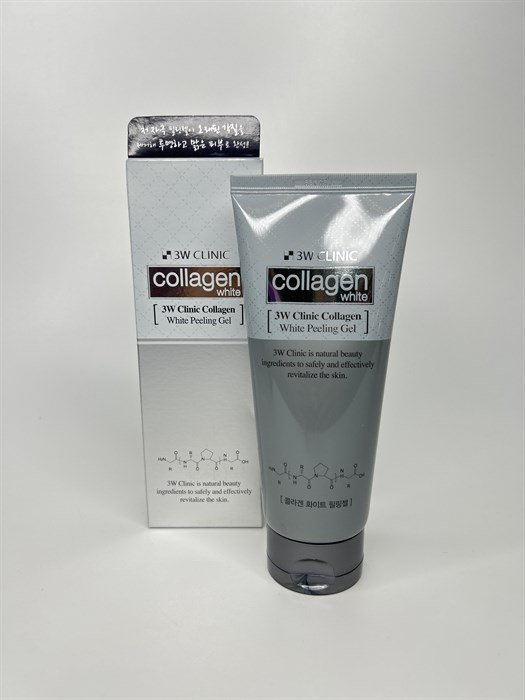 Пилинг-гель с коллагеном 3W Clinic Collagen White Peeling Gel 00329 - фото 19040