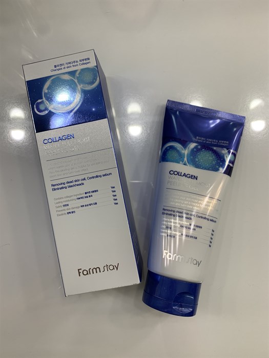 Пилинг-гель с коллагеном FarmStay 
Collagen Water Full Moist Peeling Gel 500c6e54-0a39-4fd3-be7e-93861ddb081c - фото 19044