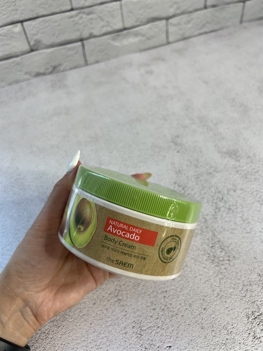 Питательный крем для тела с экстрактом авокадо The Saem Avocado Body Cream 707a0e37-9e08-4aee-b315-dcdbb1df50fd - фото 19169