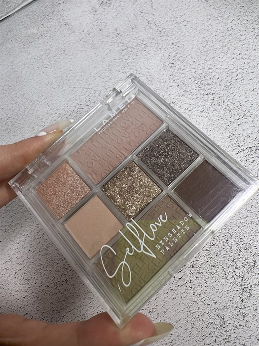 Тени для век Lamel Selflove Eyeshadow Palette тон 402 1a8a79fe-2722-4558-a96e-bd56b7edaa32 - фото 19877