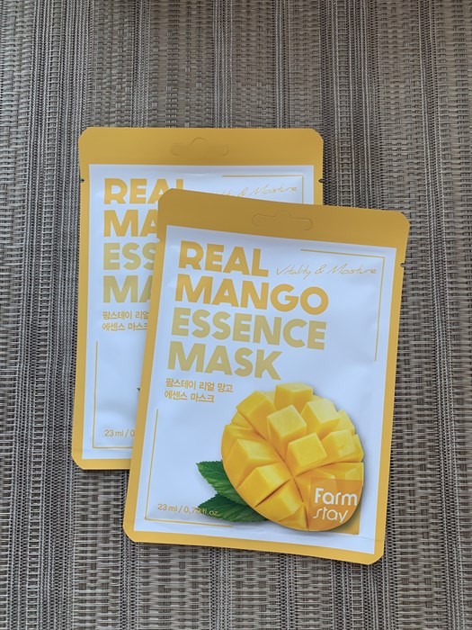 Тканевая маска для лица с экстрактом манго FarmStay Real Mango Essence Mask, 23 мл 8d68f078-1d00-43df-b339-5be35be54b4c - фото 19928