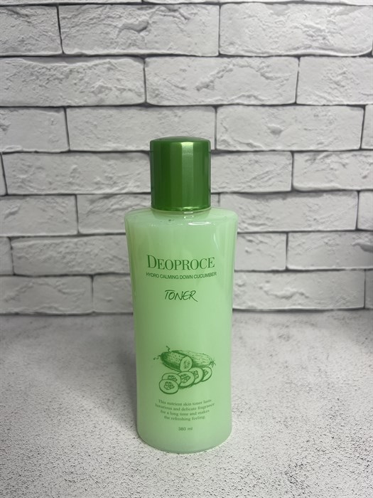 Тонер для лица успокаивающий с экстрактом огурца DEOPROCE HYDRO CALMING DOWN CUCUMBER TONER 107a404f-df9d-43bc-aa92-eed5460741f7 - фото 20189