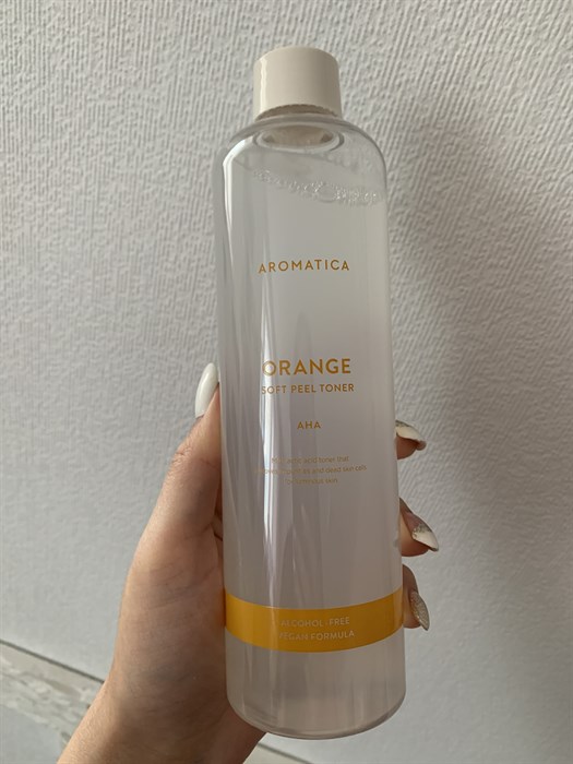 Тонер отшелушивающий с апельсином Aromatica Orange Soft Peel Toner debb6e33-b88b-4d3c-b7b5-ed9ba53910fa - фото 20204