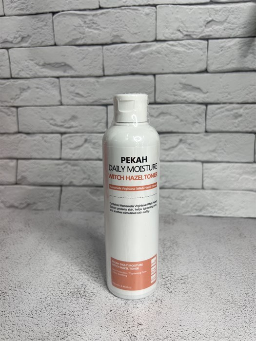 Тонер с экстрактом гамамелиса Поросужающий PEKAH DAILY MOISTURE WITCH HAZEL TONER ade2cc41-3b37-48ee-95ed-f71df4fe36fb - фото 20259