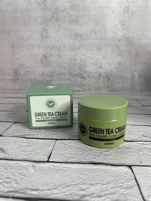 Увлажняющий крем с семенами зеленого чая Giinsu Green Tea Cream the health care cream 8bd55bf1-5268-46fe-99e6-6e9944b04356 - фото 20506