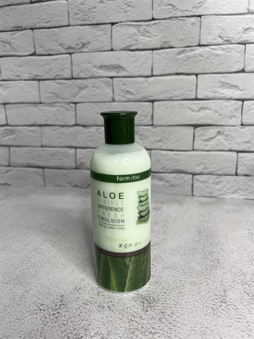 Эмульсия освежающая с экстрактом алое FarmStay Aloe Visible Difference Fresh Emulsion f52152fc-3499-4fc4-a95f-39ec96487b59 - фото 20866