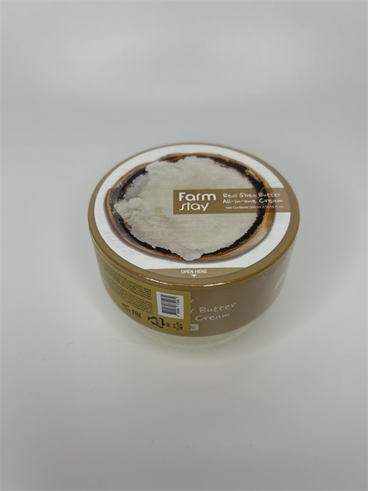 Питательный крем-баттер с маслом ши для лица и тела FarmStay Real Shea Butter All-in-One Cream 00304 - фото 20999