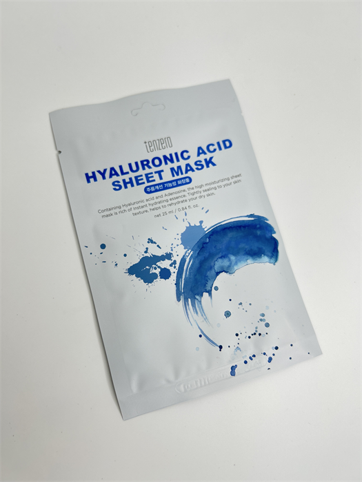 Тканевая маска с гиалуроновой кислотой Tenzero Hyaluronic Acid Sheet Mask 00284 - фото 21028