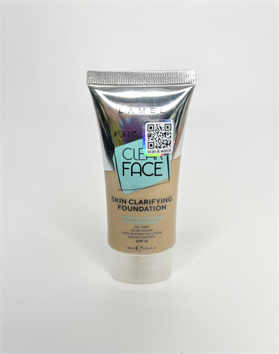 Тональный крем OH MY CLEAR FACE FOUNDATION LAMEL 402 Бежевый 00297 - фото 21040