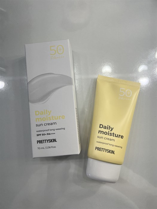 PrettySkin Daily moisture sun cream SPF50+PA++++ солнцезащитный крем 9192 - фото 21644