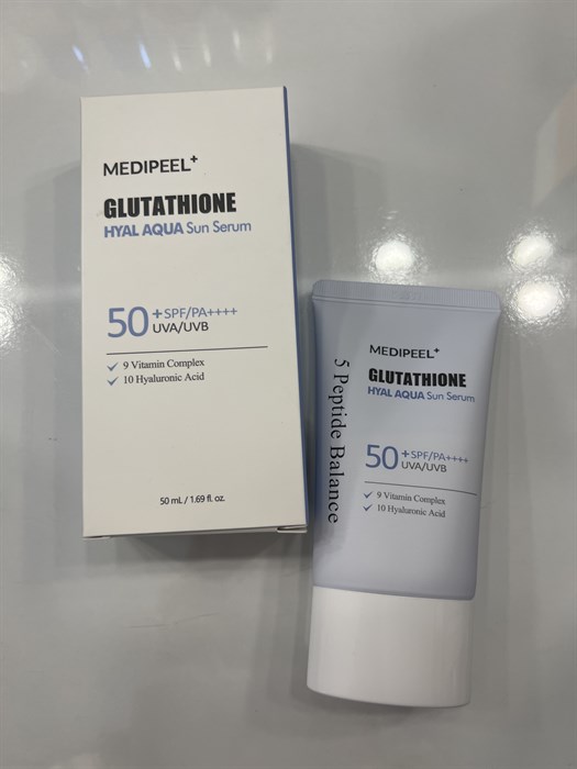 Glutathione Hyal Aqua Sun Serum Солнцезащитная сыворотка 9232 - фото 21741