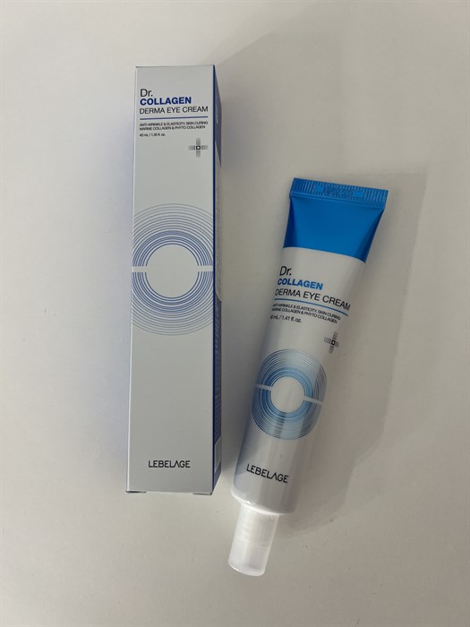 Lebelage Dr.Collagen Derma Eye Cream Крем для кожи вокруг глаз с коллагеном 9252 - фото 21800