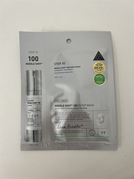 VT Cosmetics Reedle Shot 100 2 Step Mask Двухфазная маска с микроиглами 9270 - фото 21845