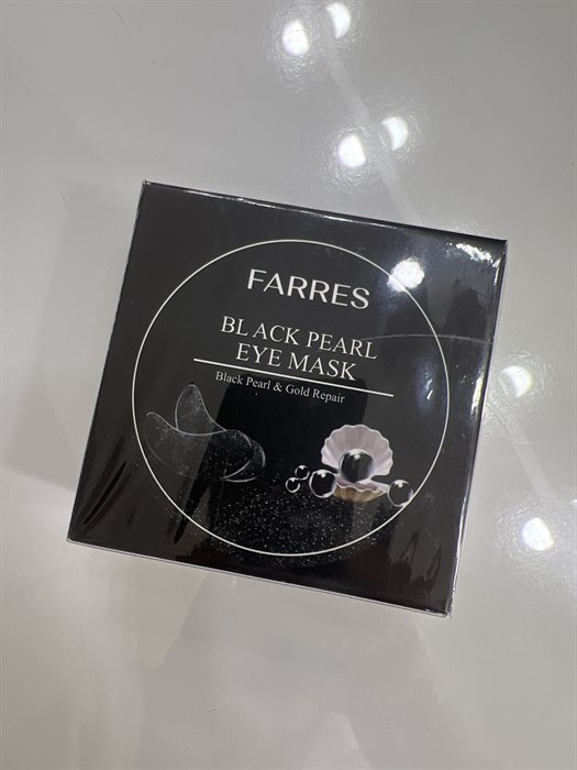 Патчи для глаз с пудрой чёрного жемчуга 60 шт 30 пар 9294 - фото 21920