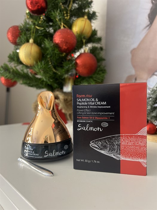 Farm Stay Salmon Oil & Peptide Vital Cream 50 ml 9310 - фото 21964