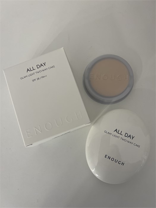 Enough #21 All Day Glam Light Two-Way Cake Spf 28/P++ Пудра 9321