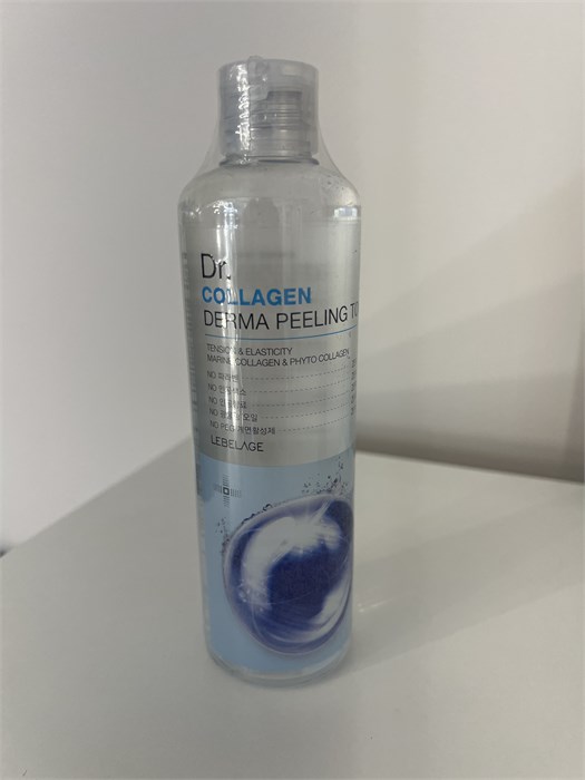 Lebelage Dr. Collagen Derma Peeling Toner Отшелушивающий тонер для лица с коллагеном 9332